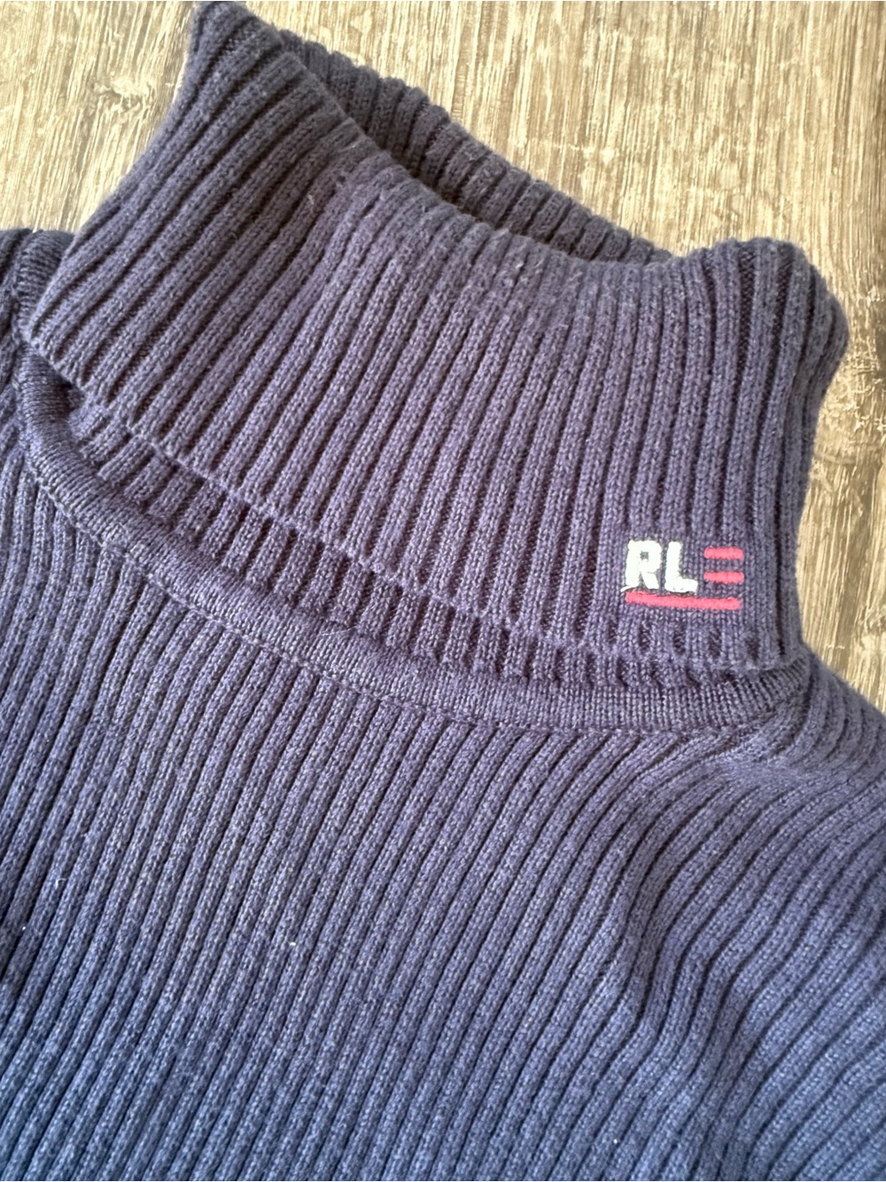 Vintage Ralph Lauren Ribbed Turtleneck